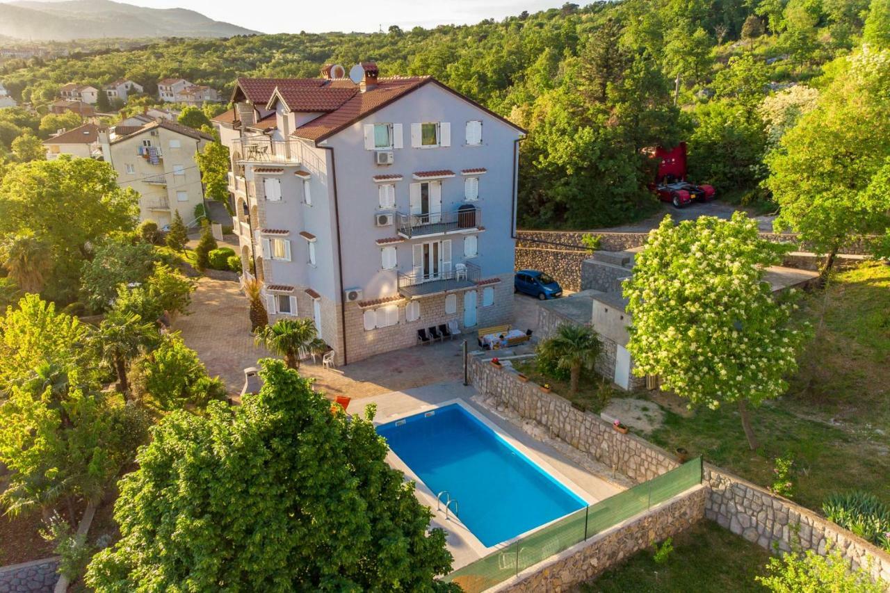 Villa Giani Apartments With Swimming Pool Opatija Exteriér fotografie